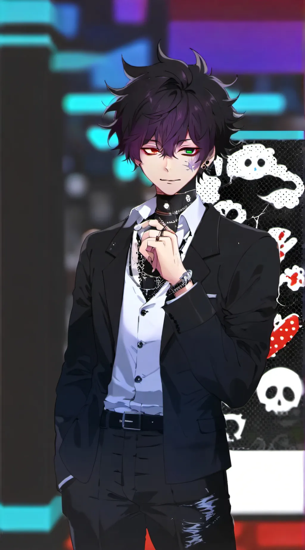 ai character: Uppermoon Ex Drama background