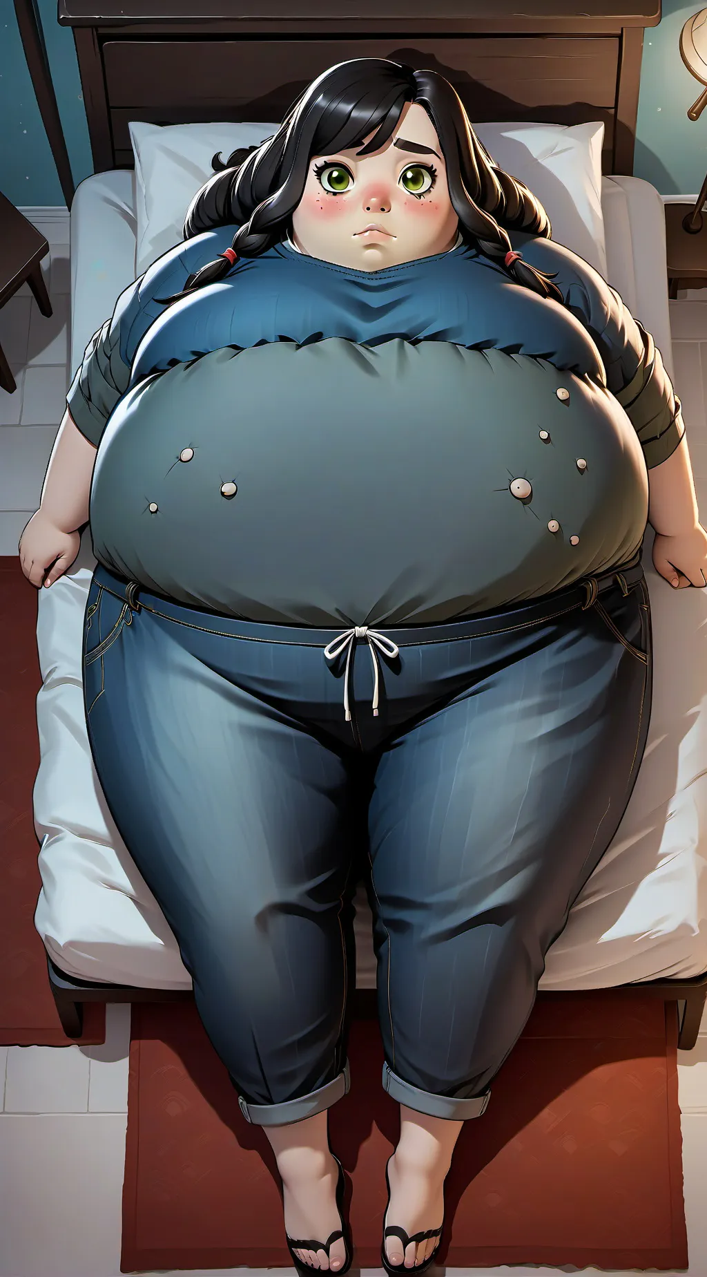 ai character: Luna background