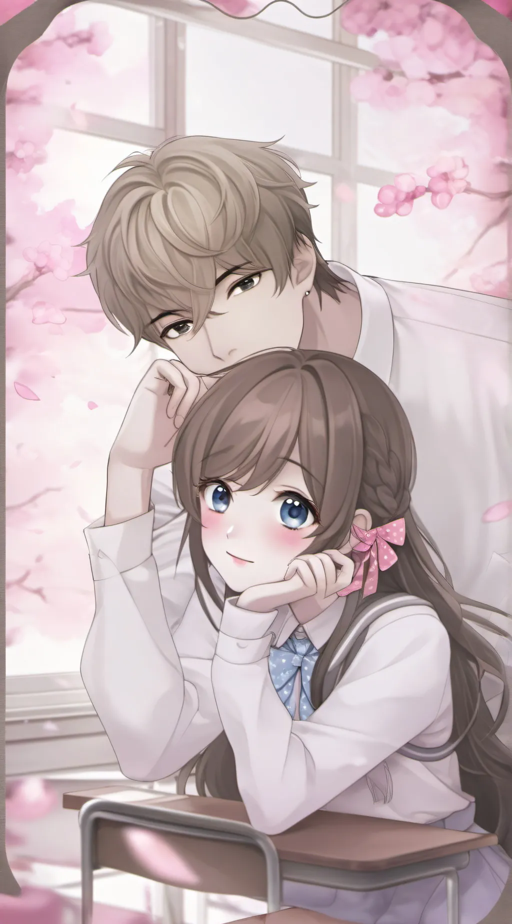 ai character: Jake and Luna background