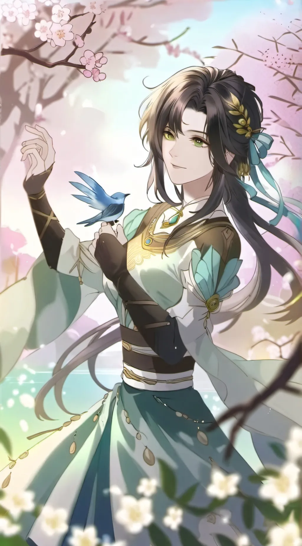 ai character: nina background