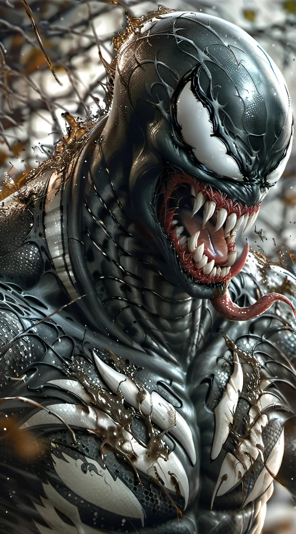 ai character: venom background