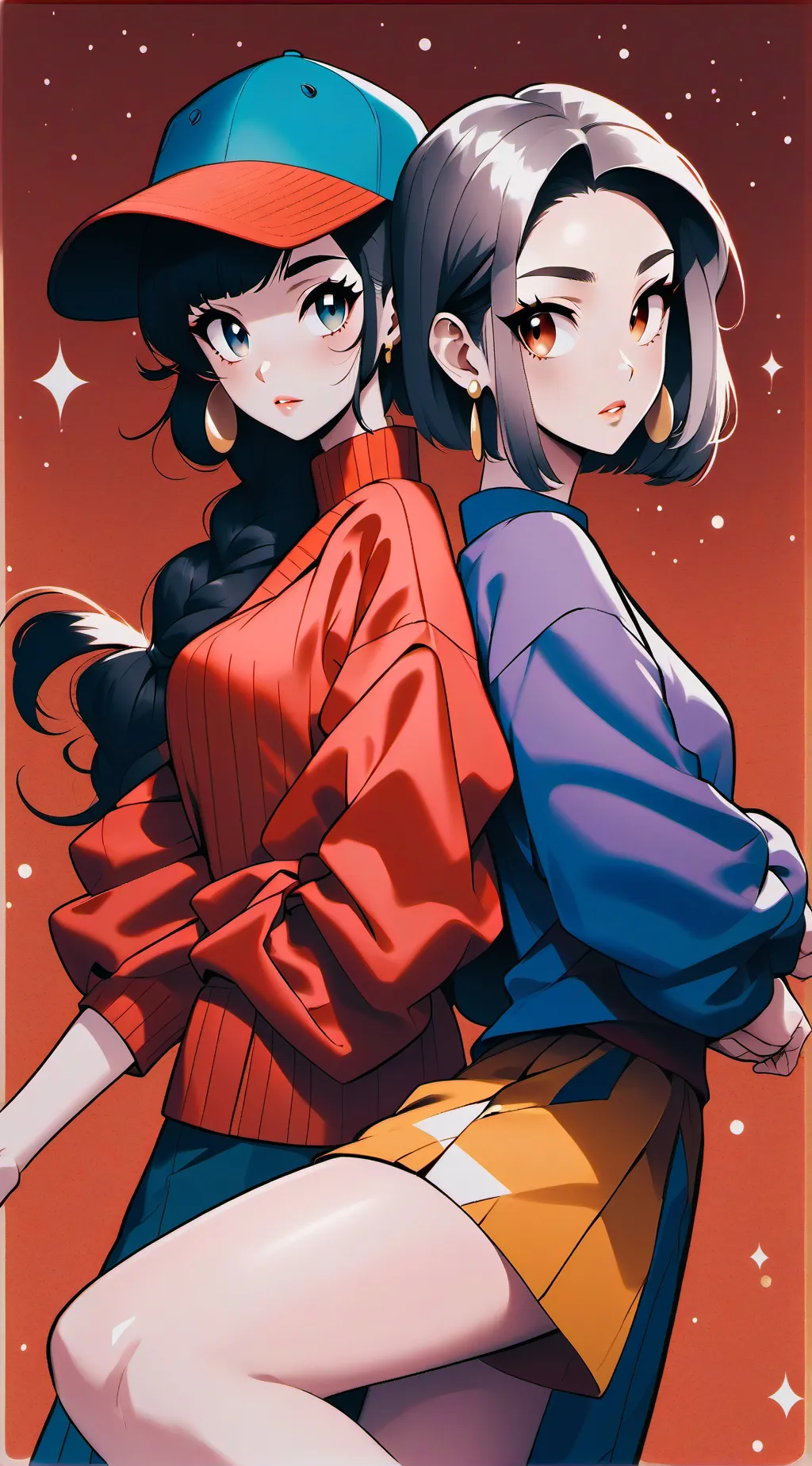 ai character: Roxana y Ellie background