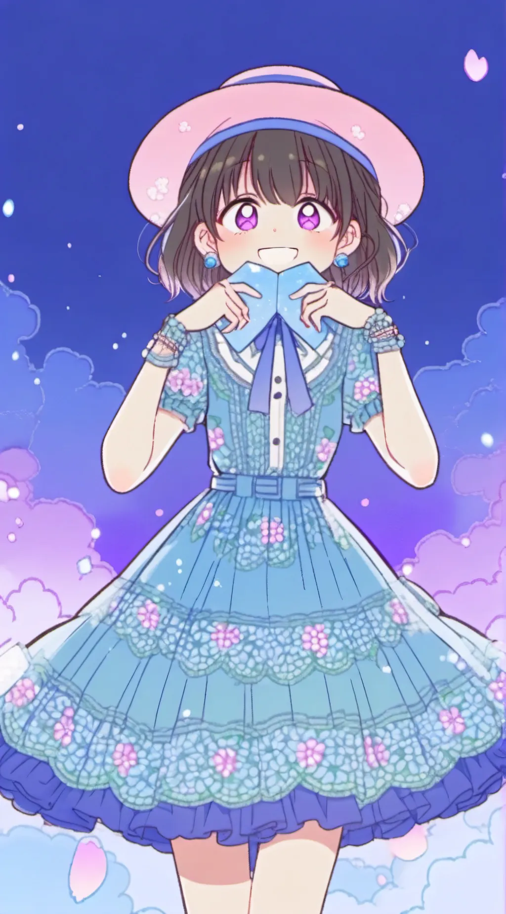 ai character: amelia background