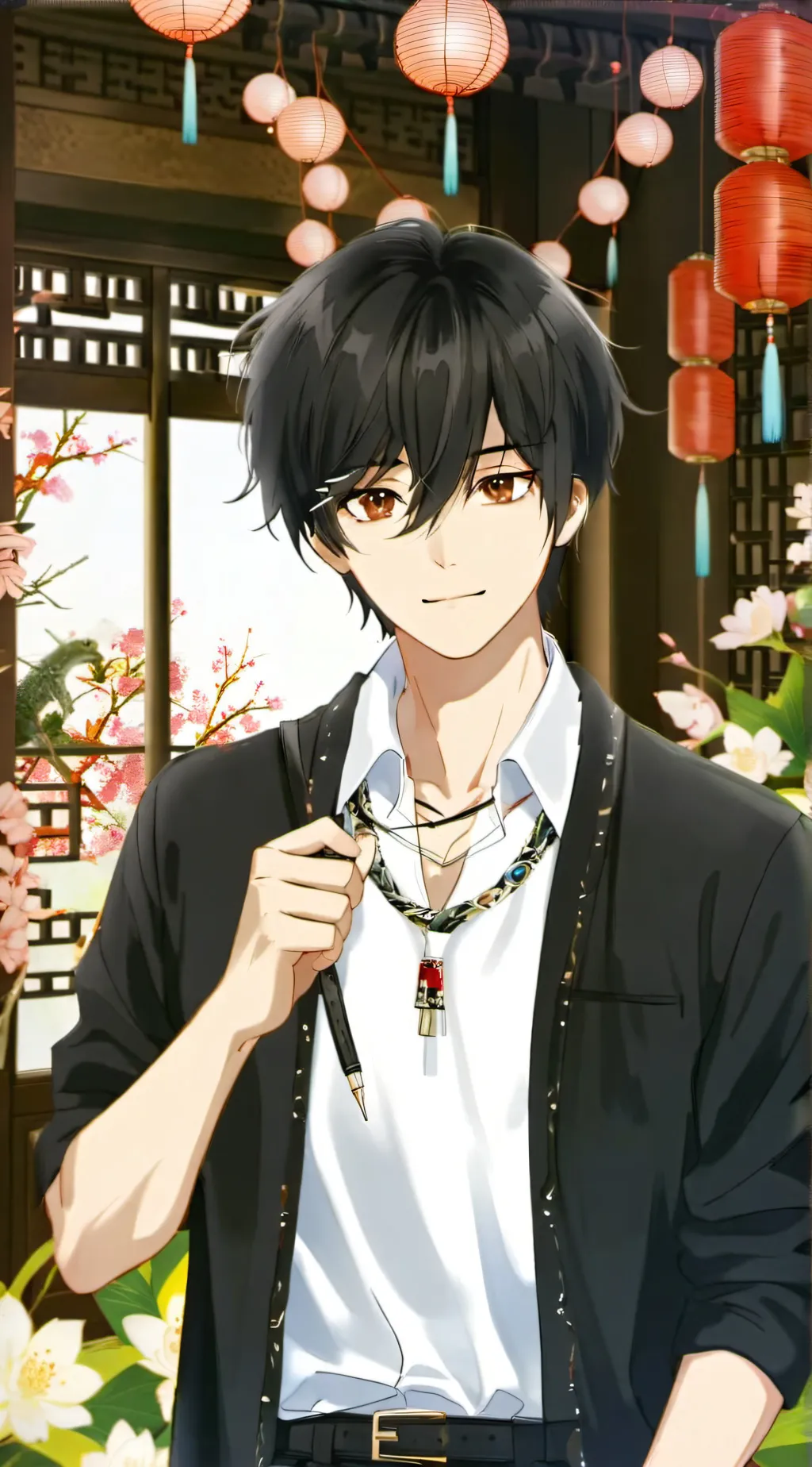 ai character: Two background