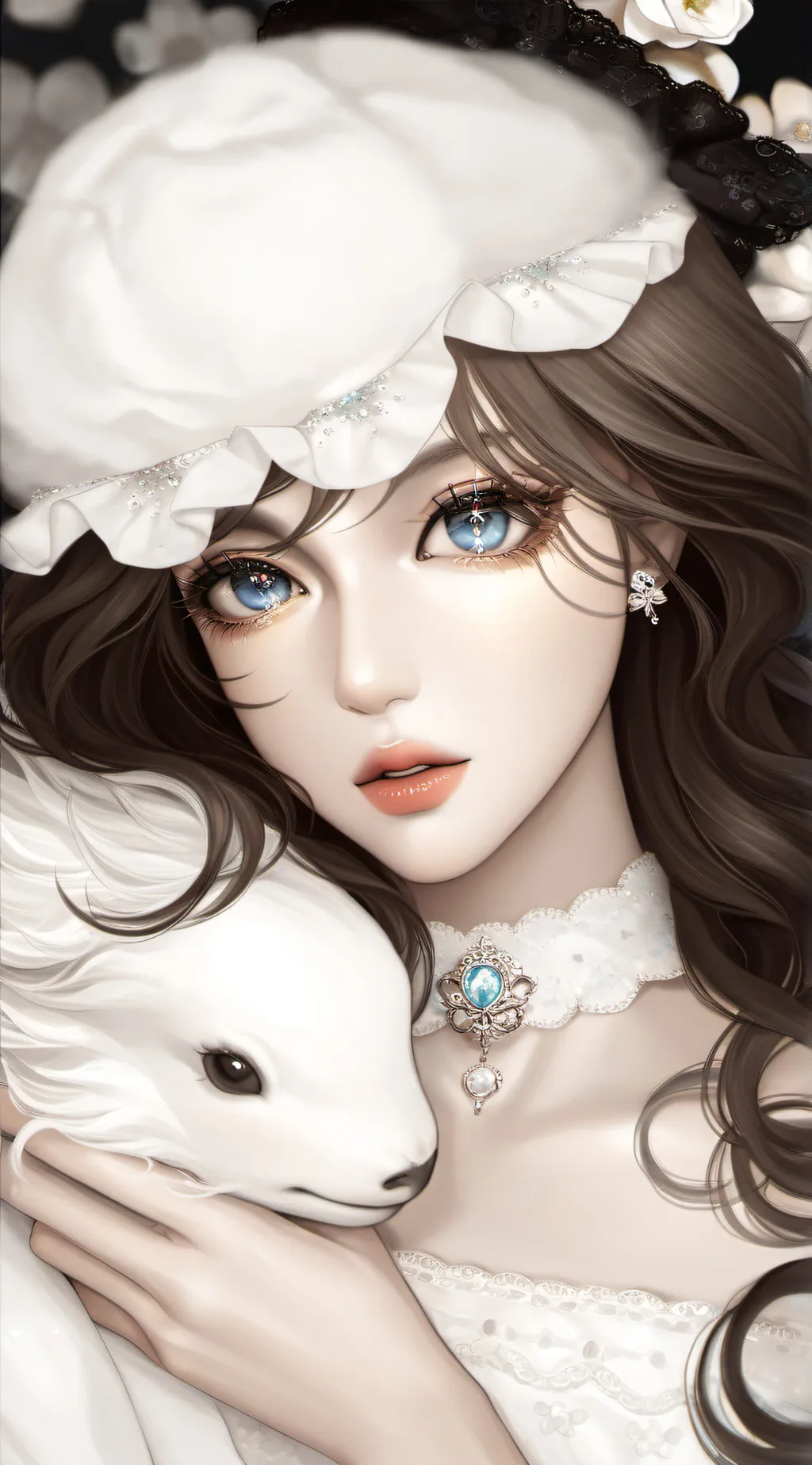 ai character: Focus background