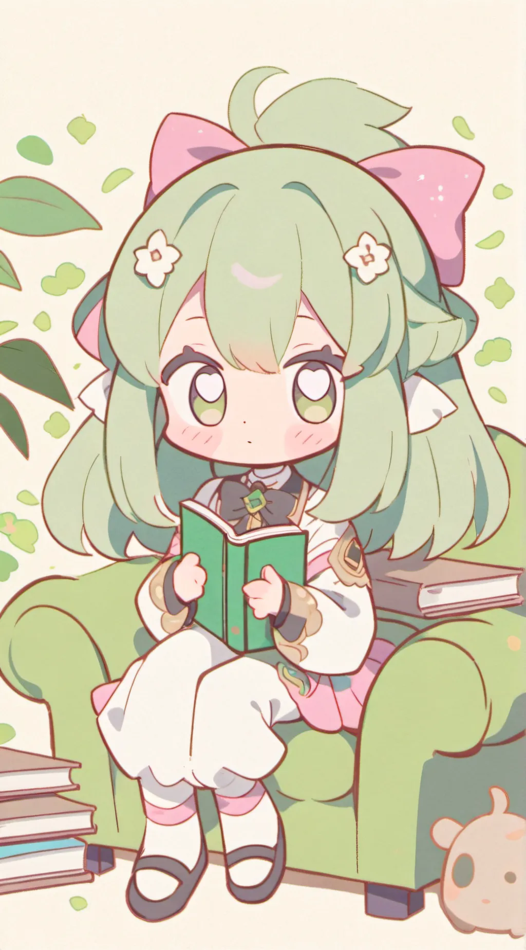 ai character: Lily background