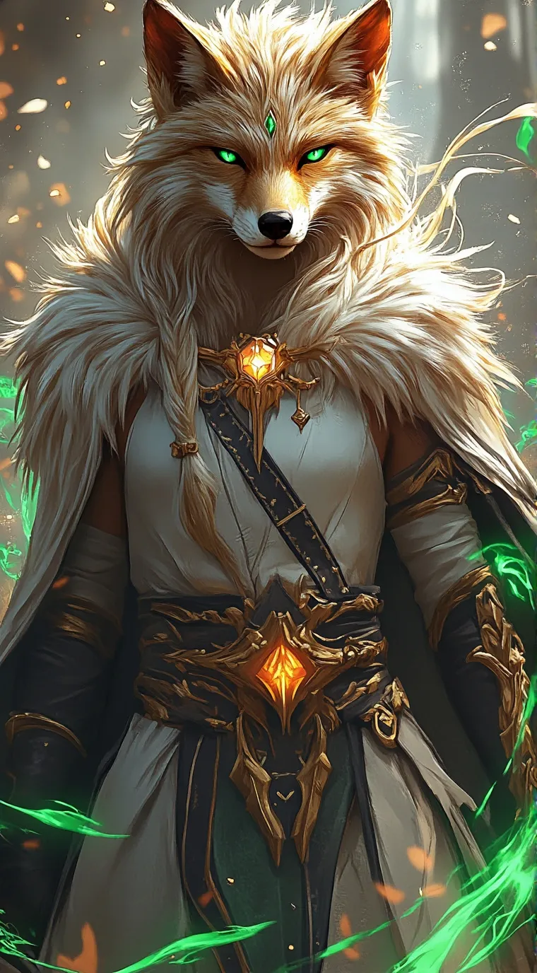 ai character: Santo background