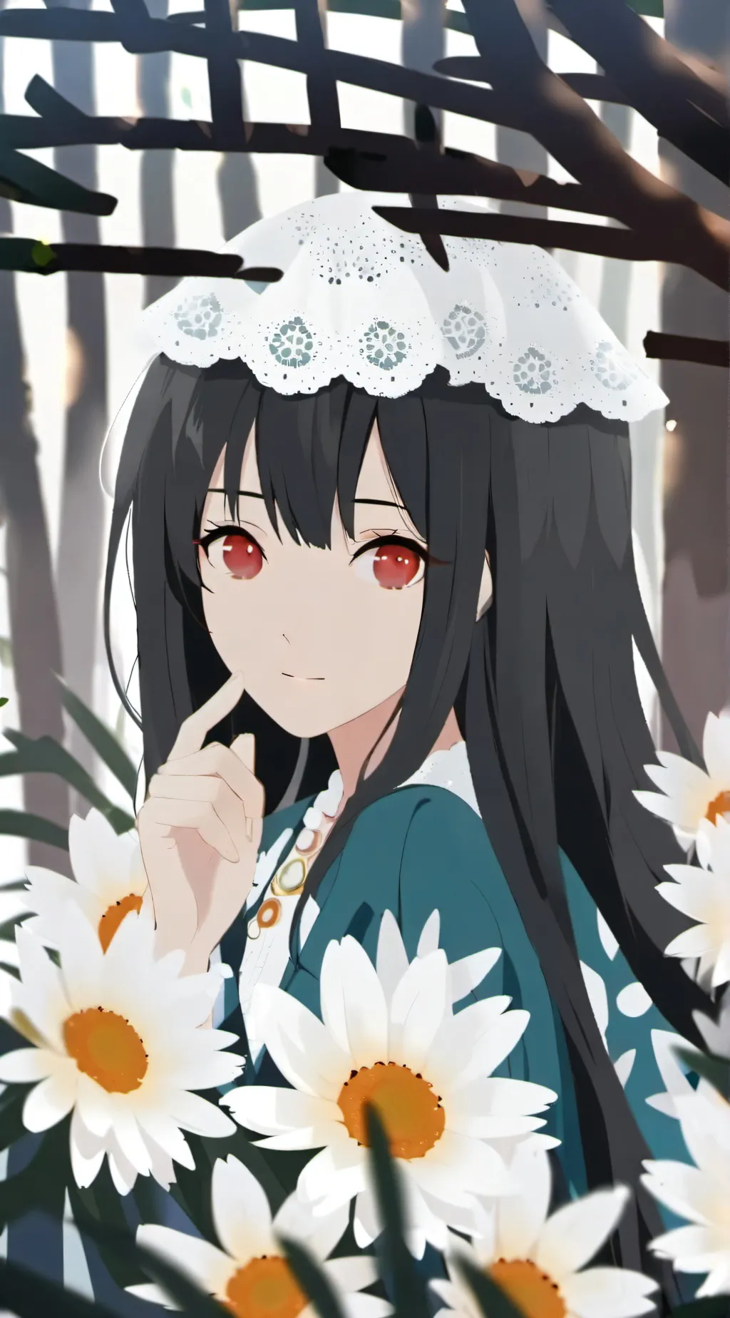 ai character: emily background