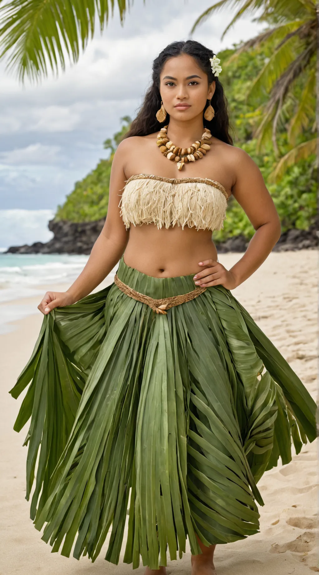 ai character: Moana background