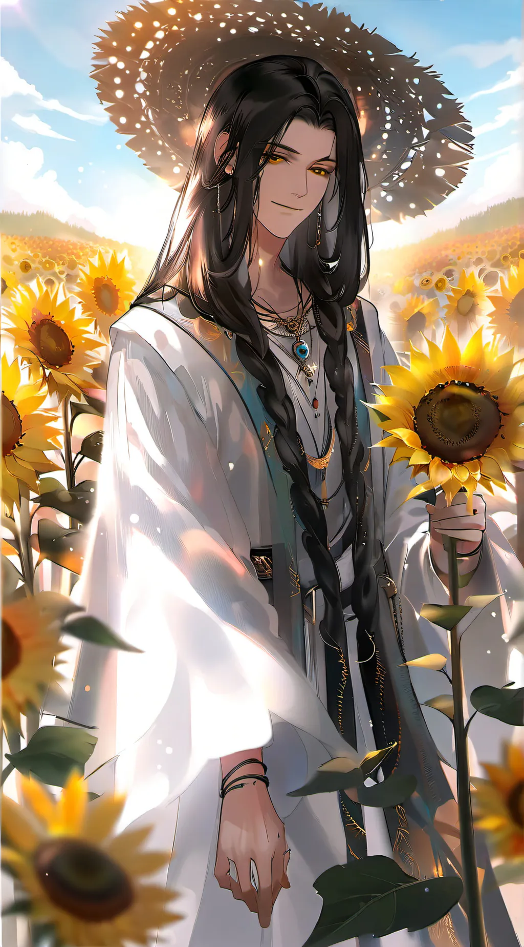 ai character: Gu Feng  background