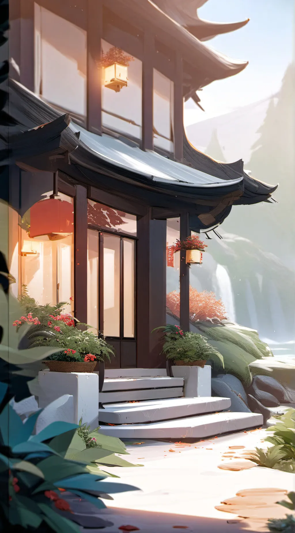 ai character: tokito + genya background