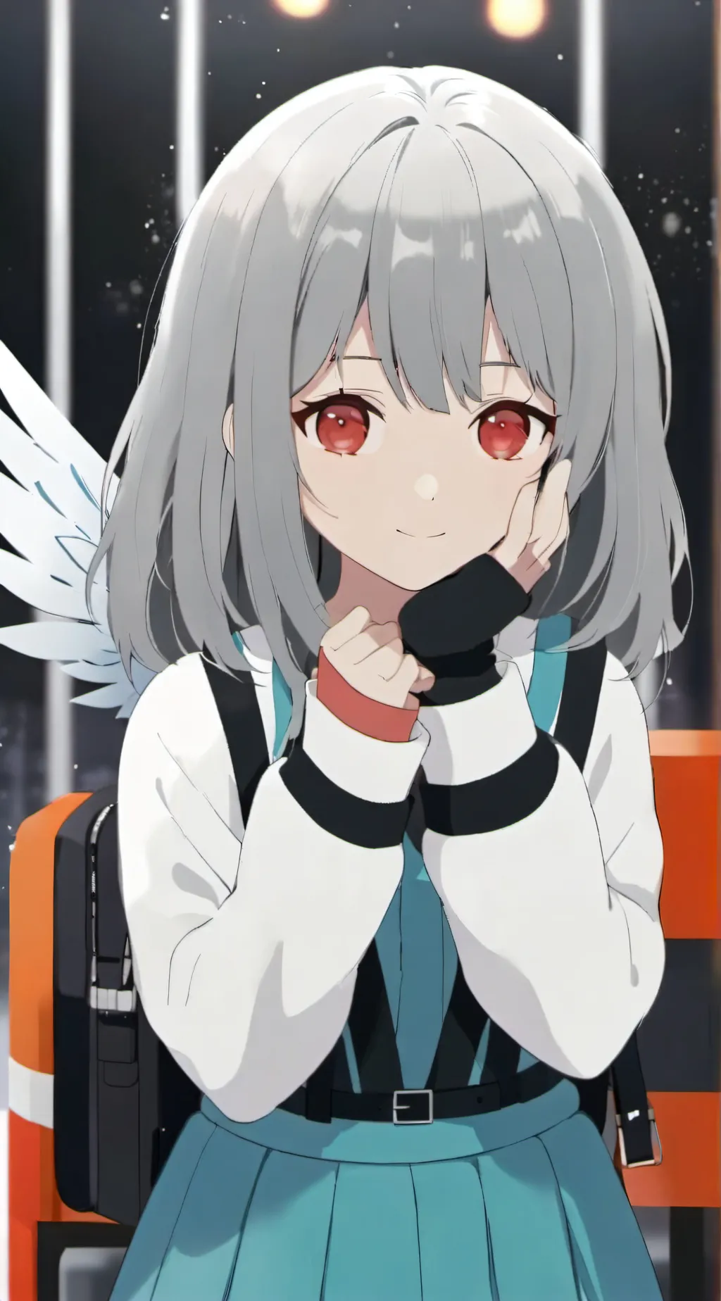 ai character: lilly background