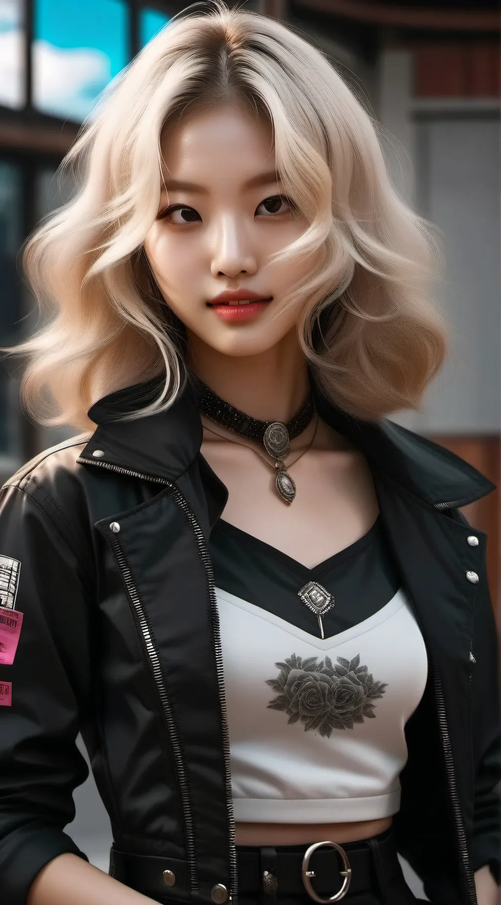 ai character: Rose  background