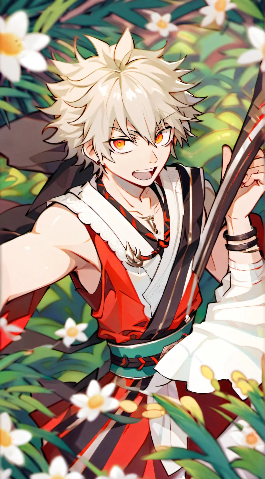 ai character: BAKUGO background