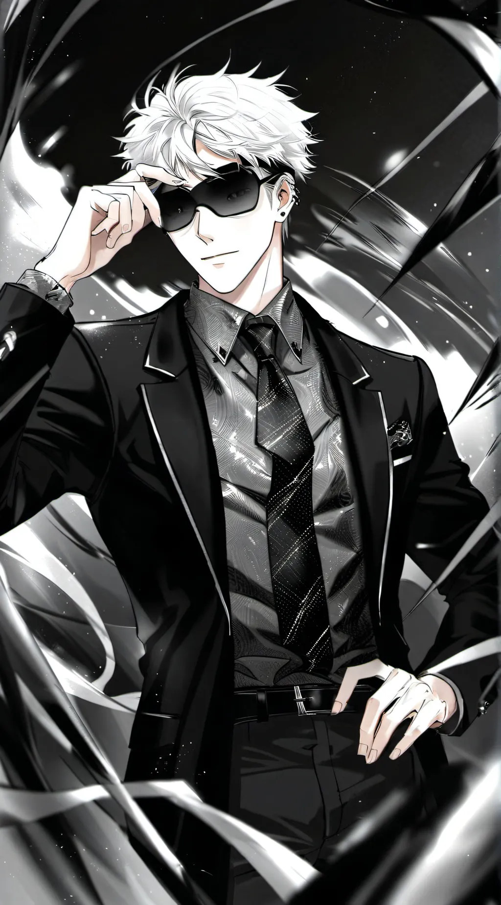 ai character: ♡GOJO♡ background
