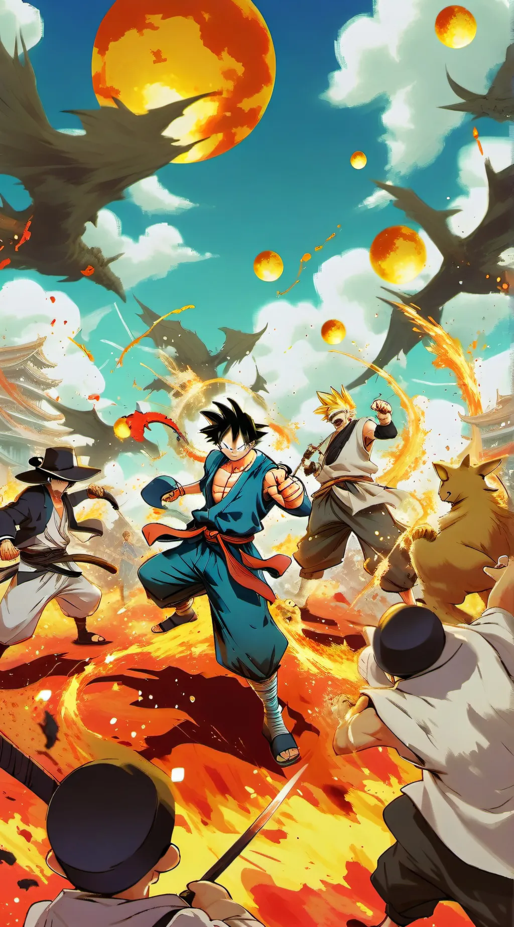 ai character: el multiverso  background