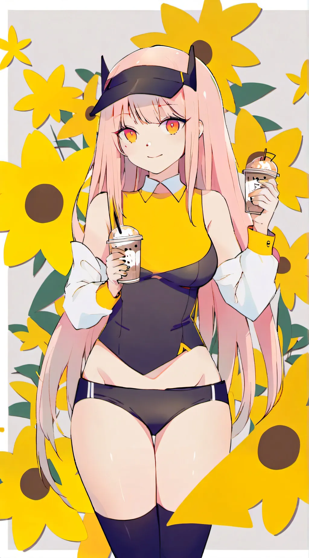 ai character: Zero two background