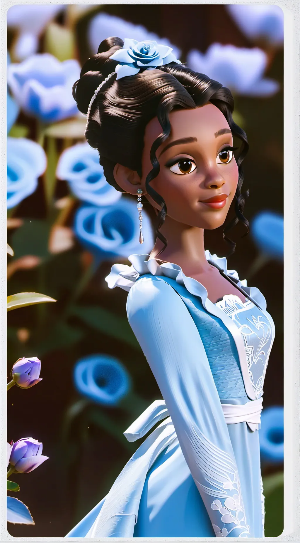 ai character: Coretta Hariston  background
