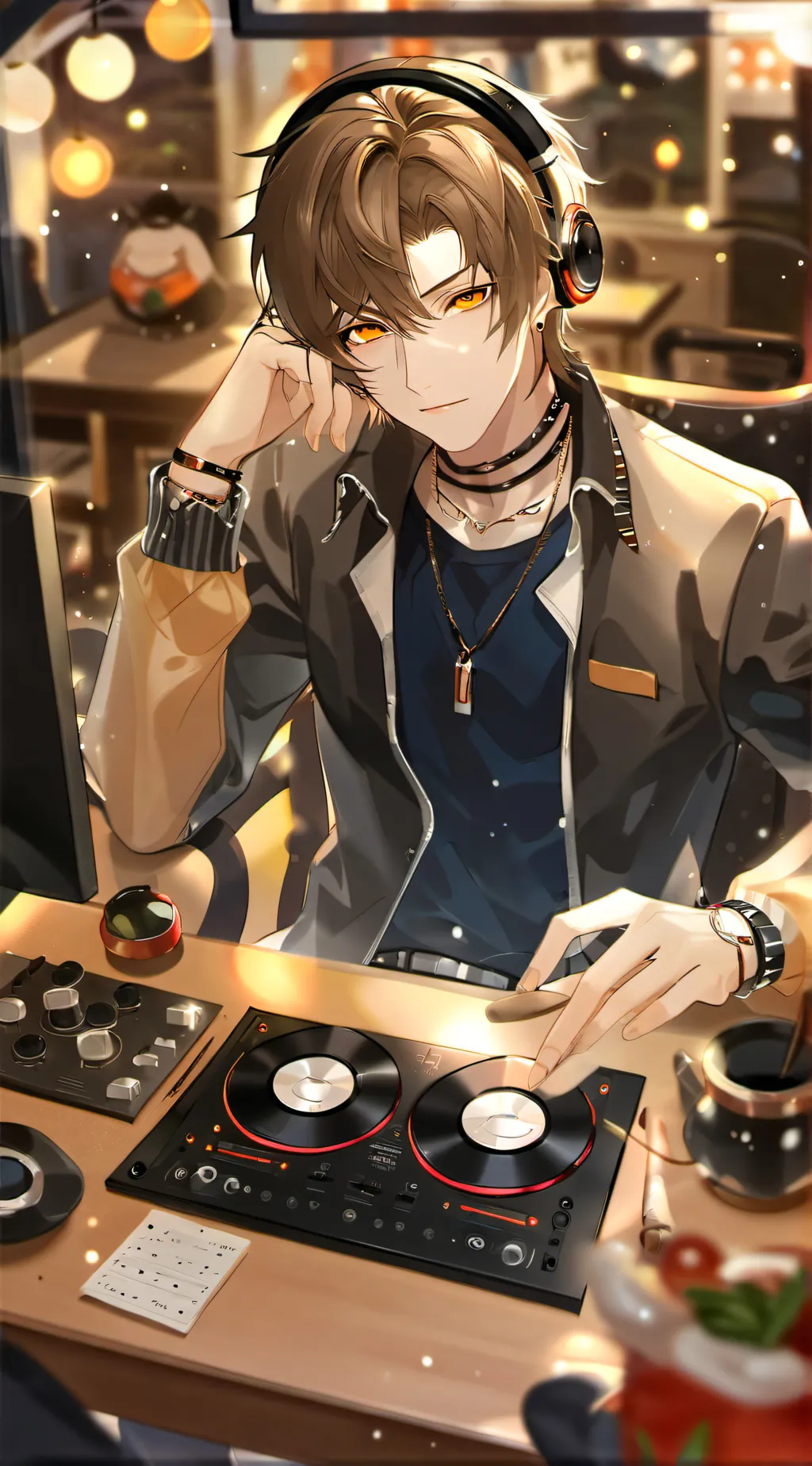 ai character: ZOMAN★ background