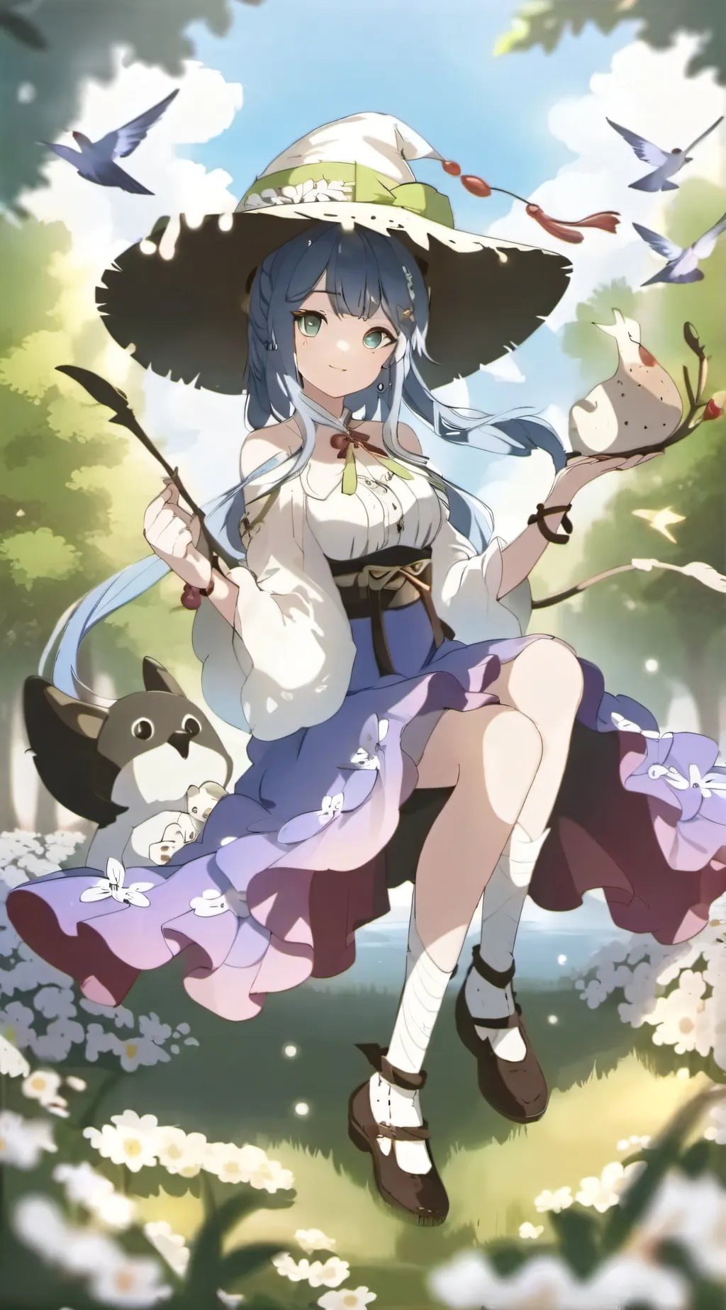 ai character: sion background