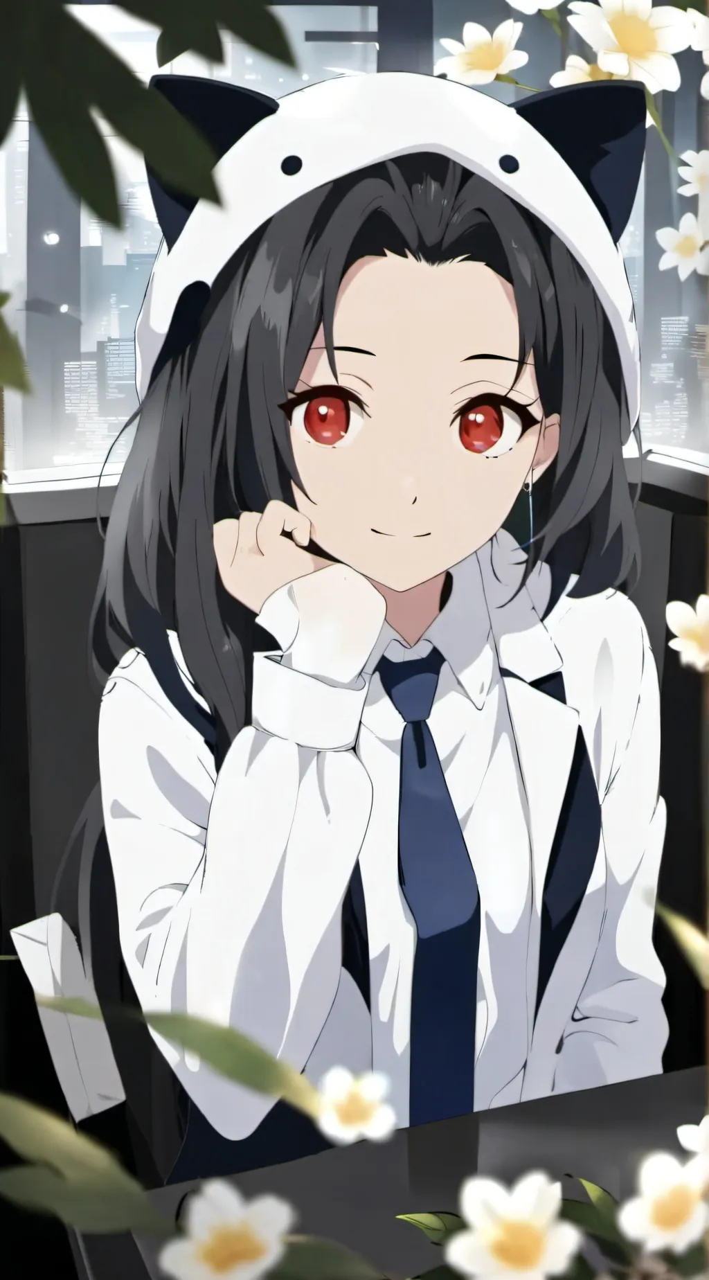 ai character: random 5yr slender background