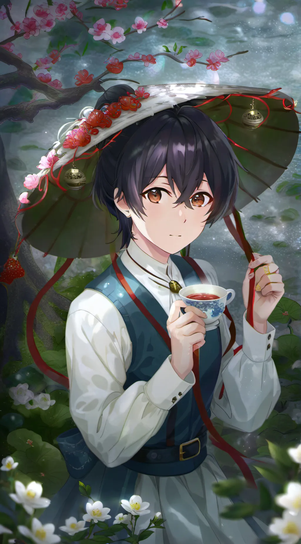 ai character: Ryuuto  background
