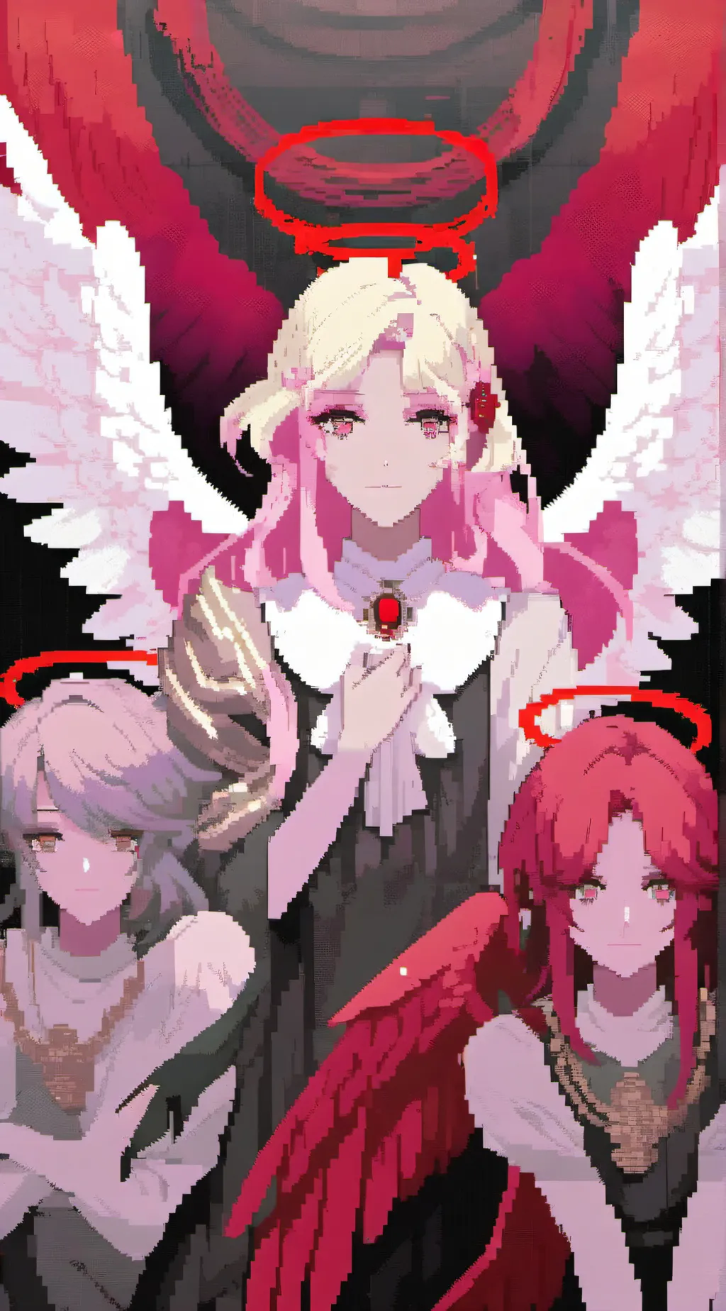 ai character: lei,meggy and tora background