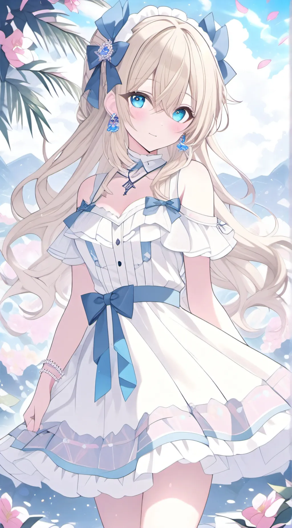 ai character: Lily background