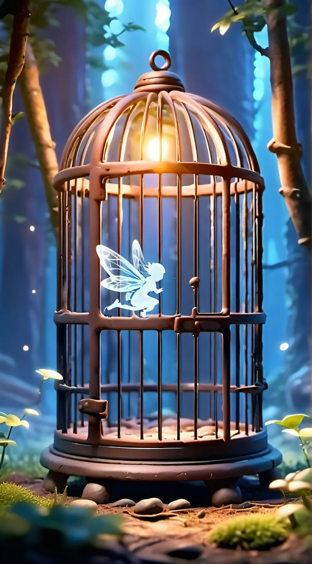 ai character: Tinker bell background