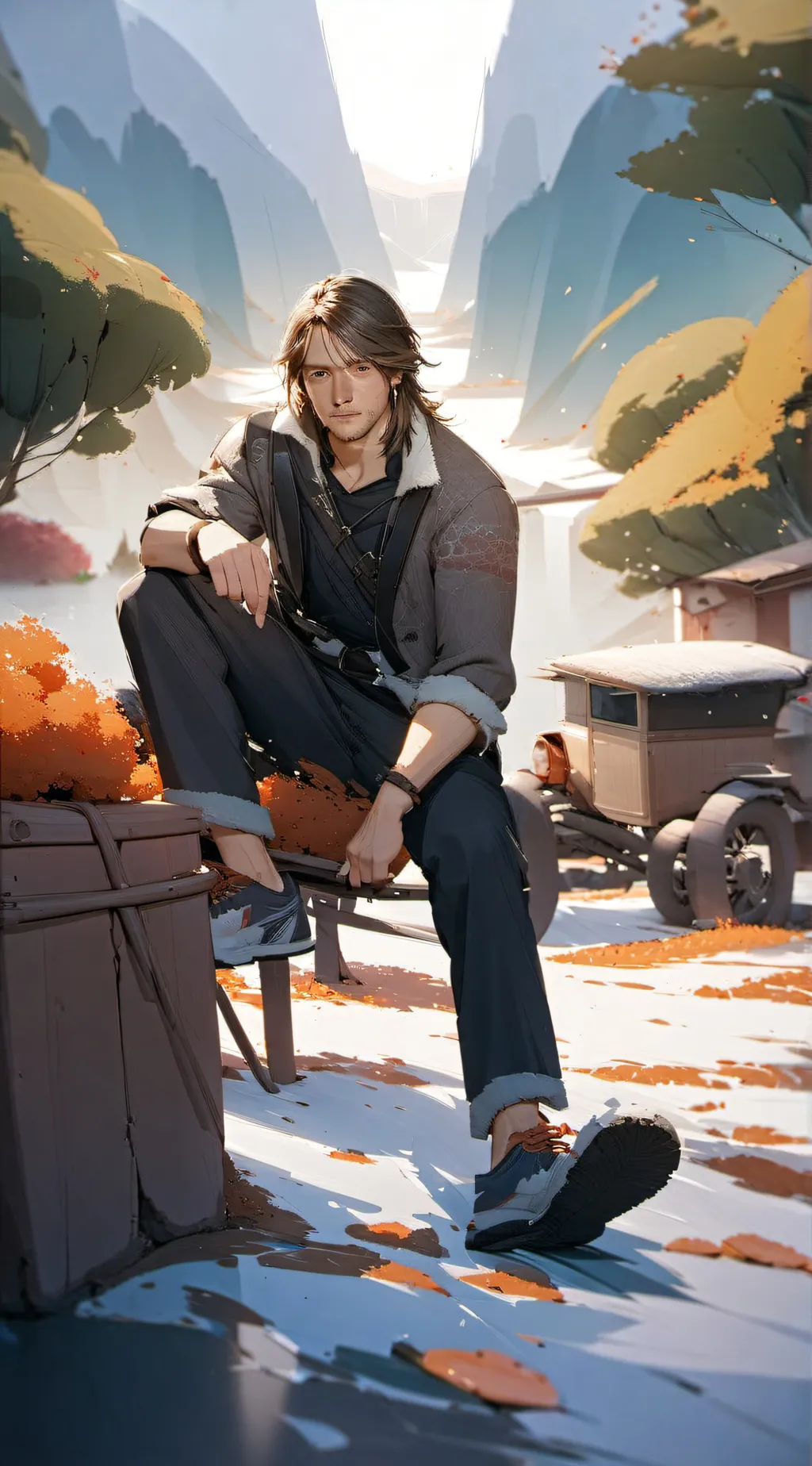 ai character: kurt background