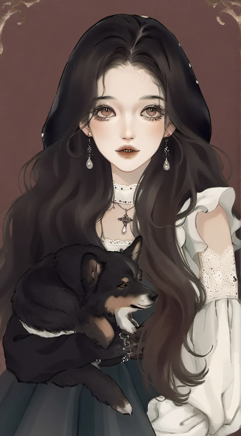 ai character: •L¡na• background