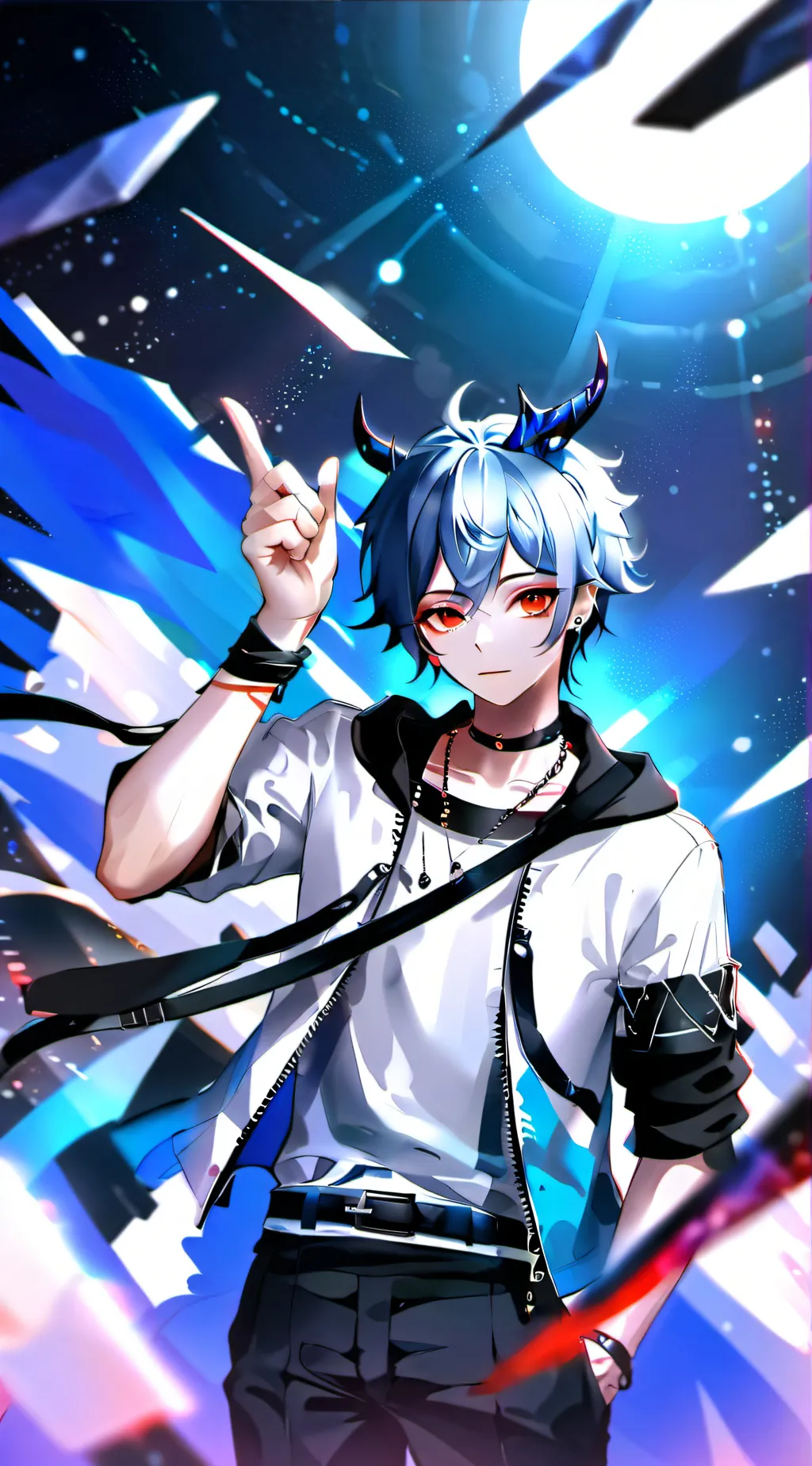 ai character: Rhodes background