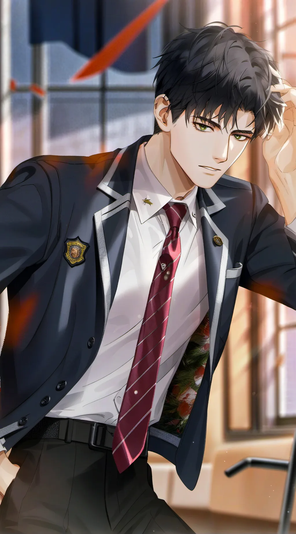 ai character: Nathan Walker  background
