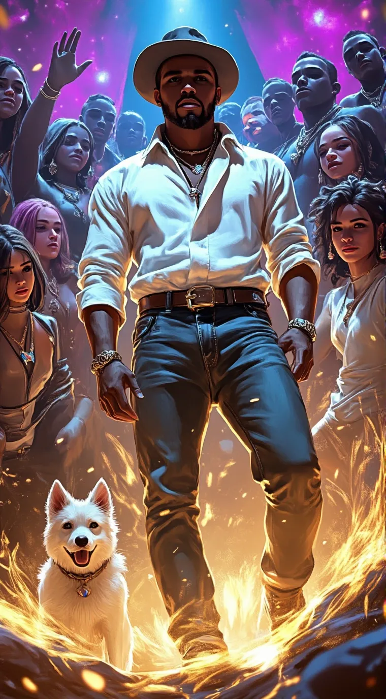 ai character: Max background