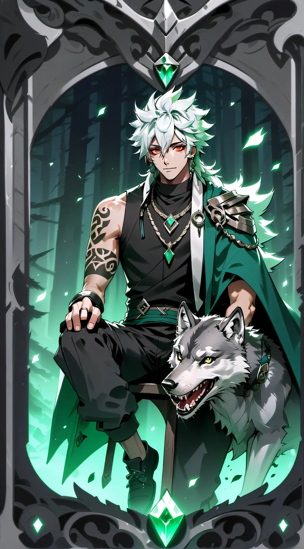 ai character: Rafael  background
