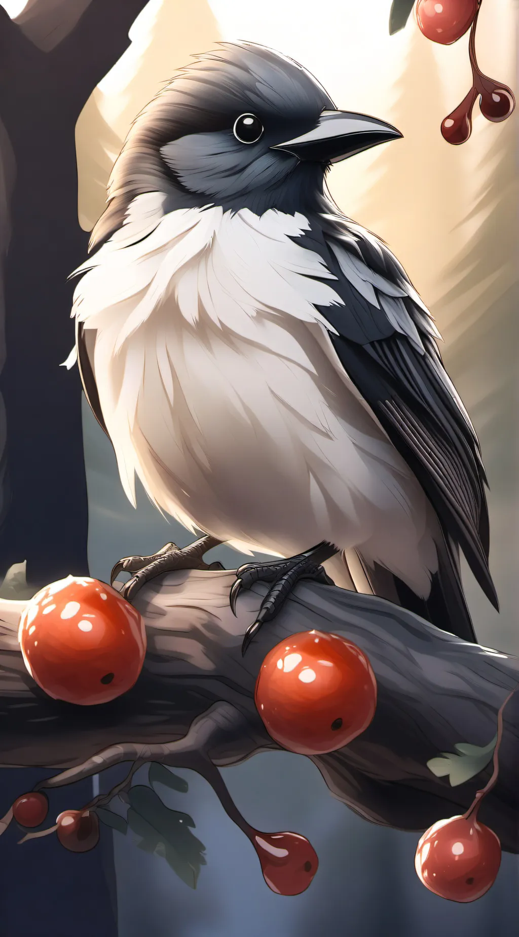 ai character: Chirpy McFlock background
