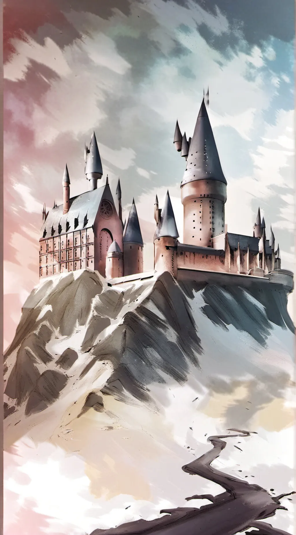 ai character: Hogwarts background