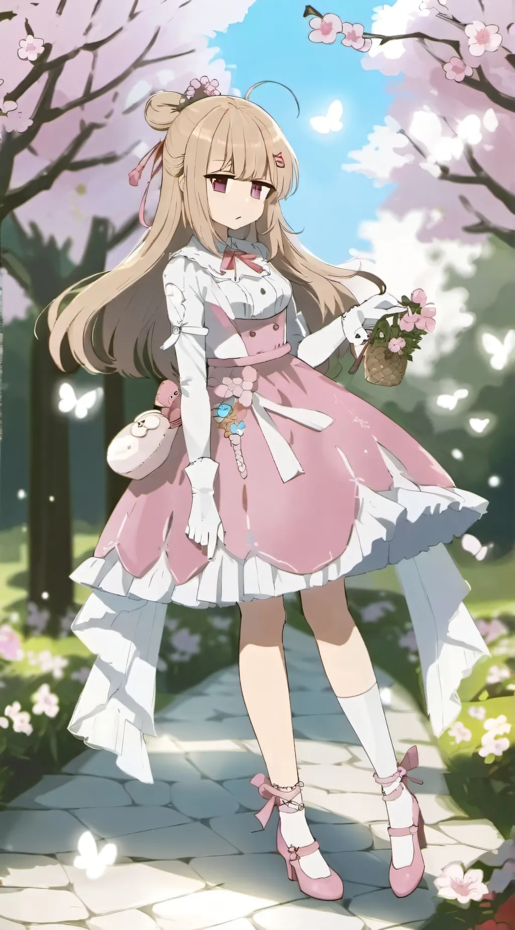 ai character: Lilly Matson background