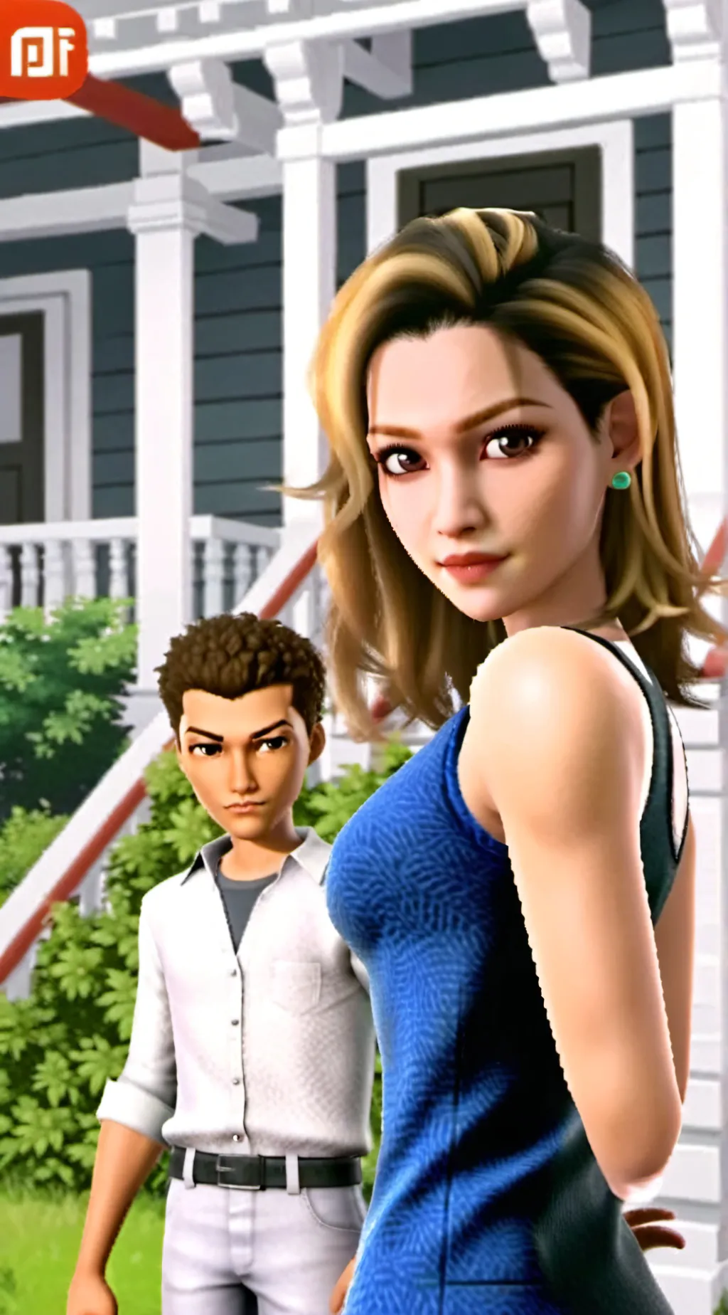 ai character: Mean neighbor  background