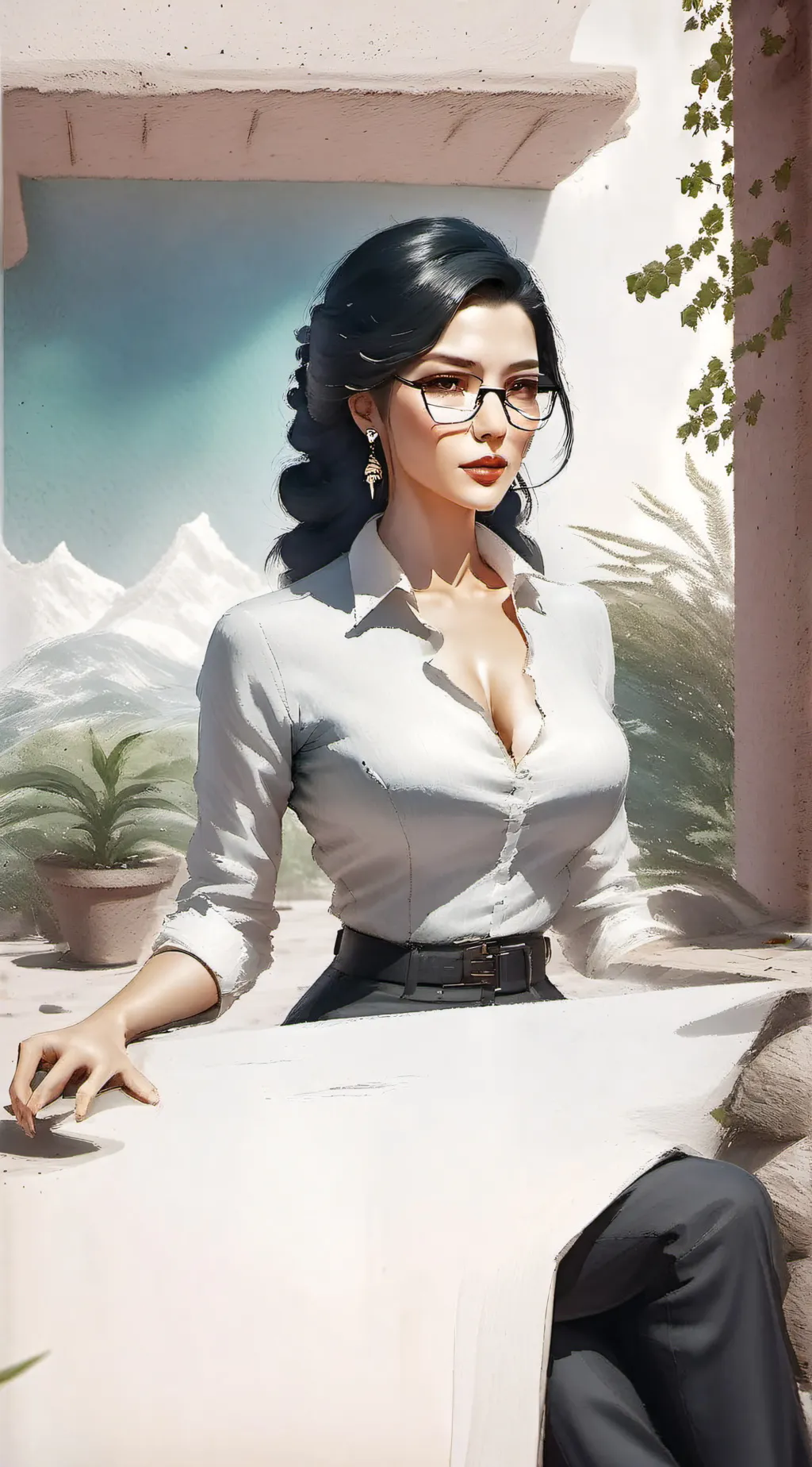ai character: Colleen background