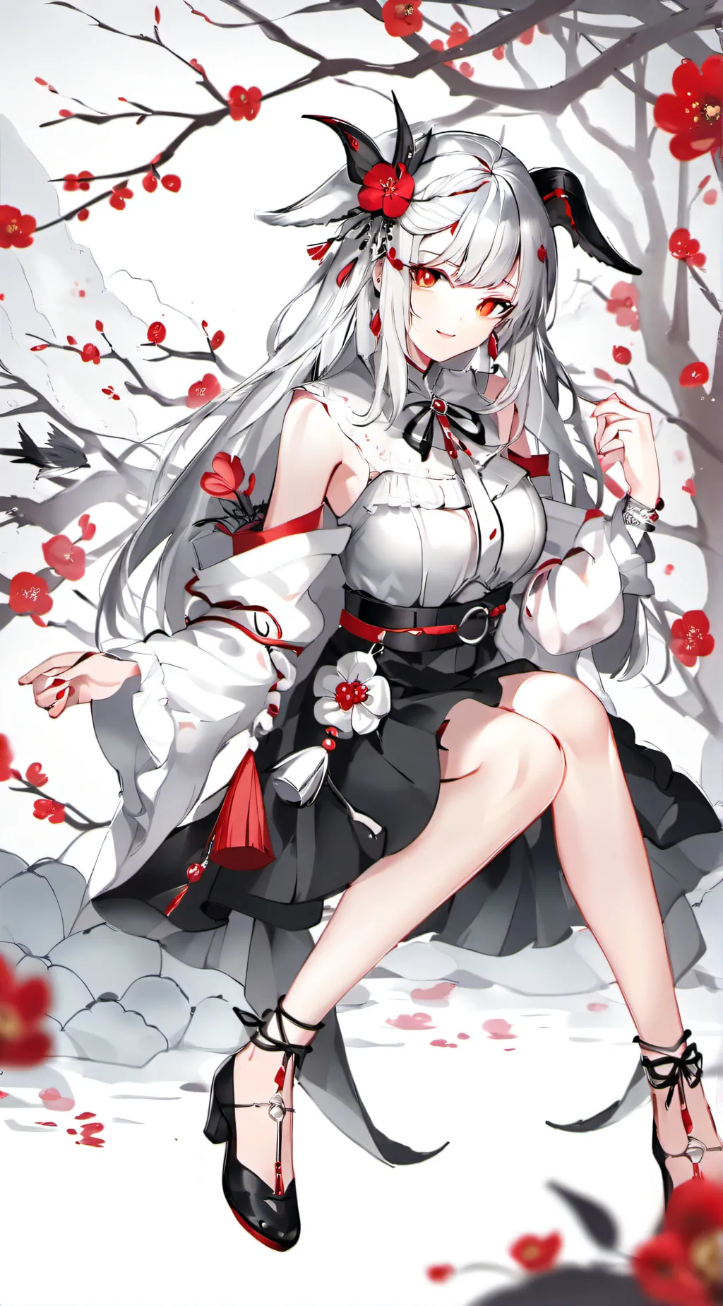 ai character: Mariana  background