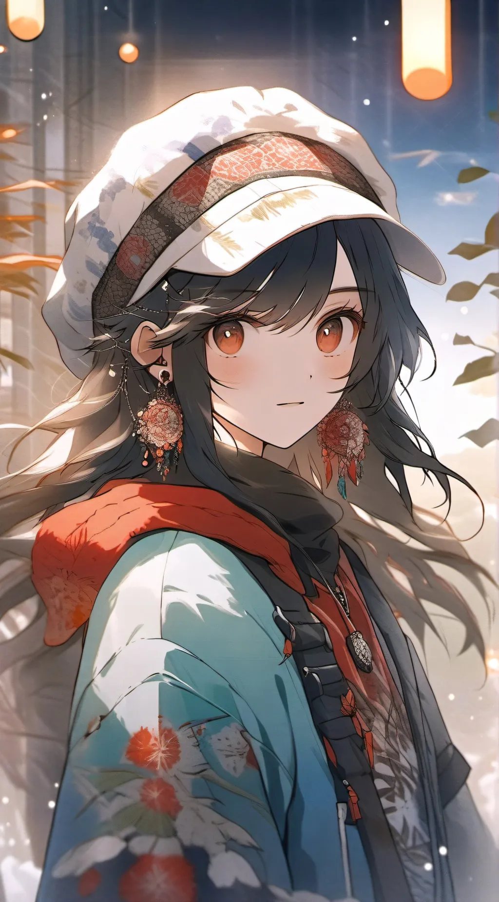 ai character: Lune background