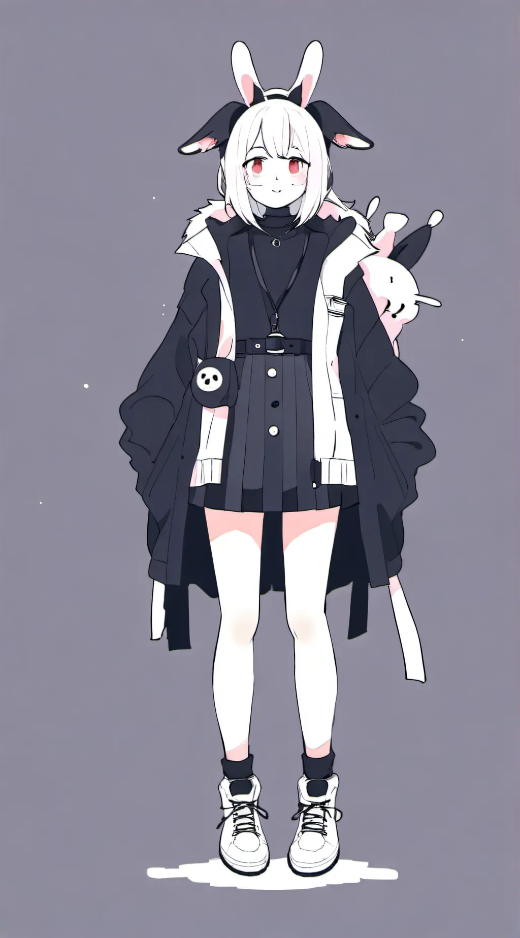 ai character: muki  background
