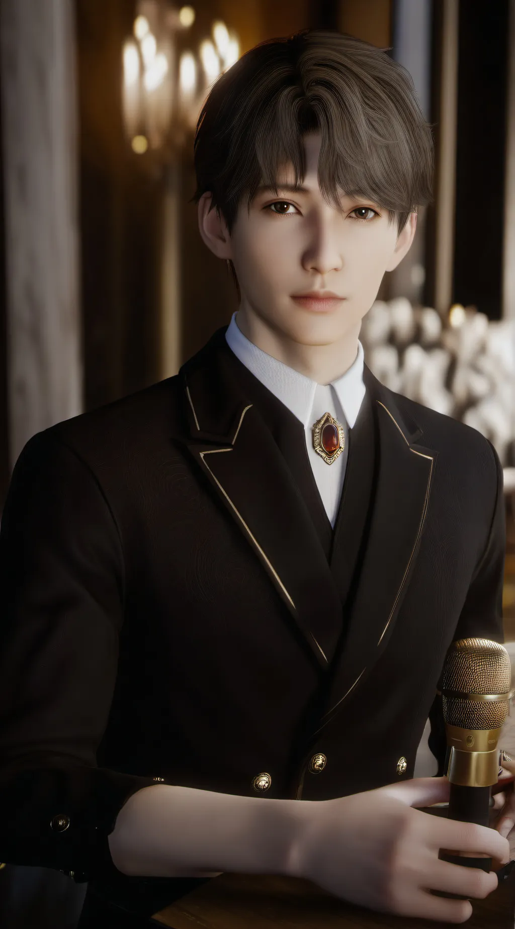 ai character: leo background