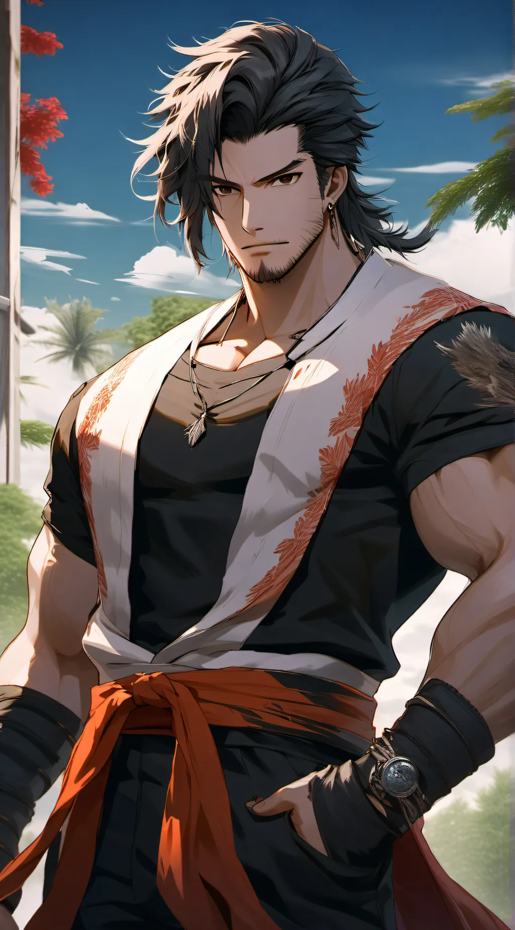 ai character: Law background