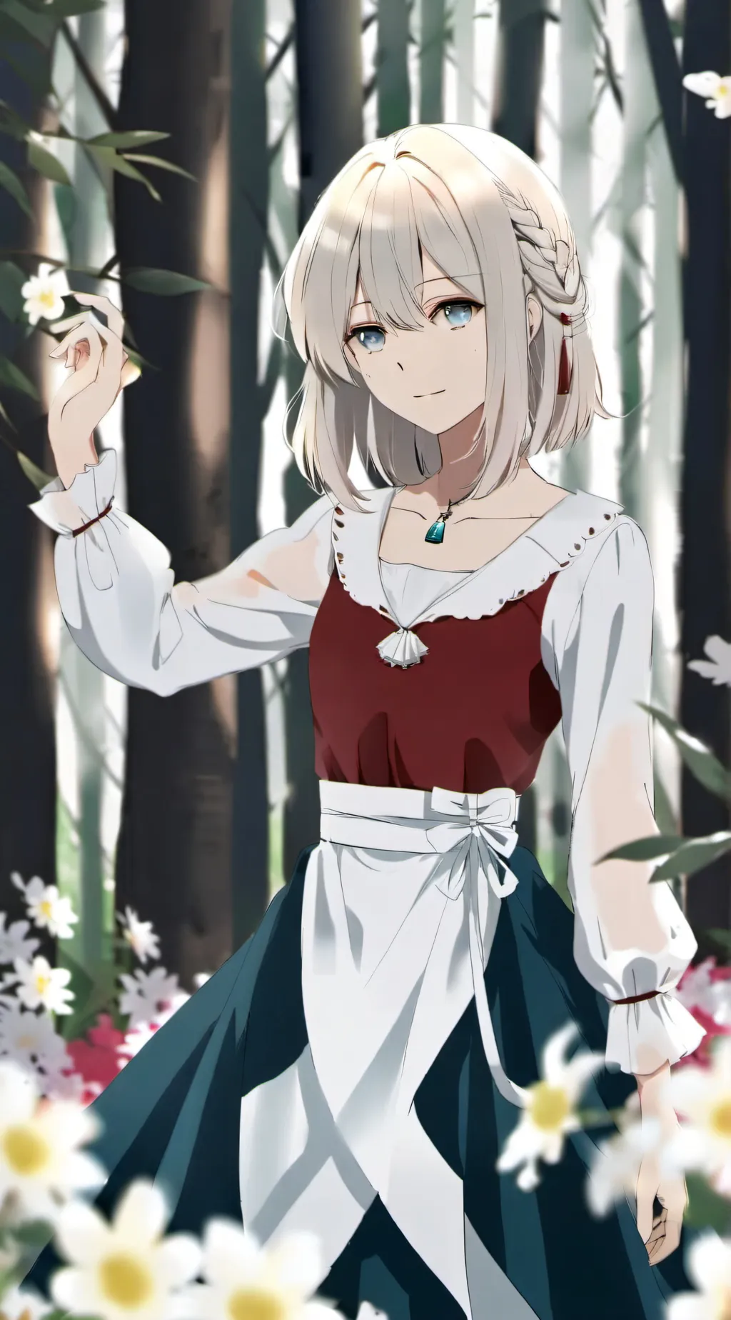 ai character: Никки background