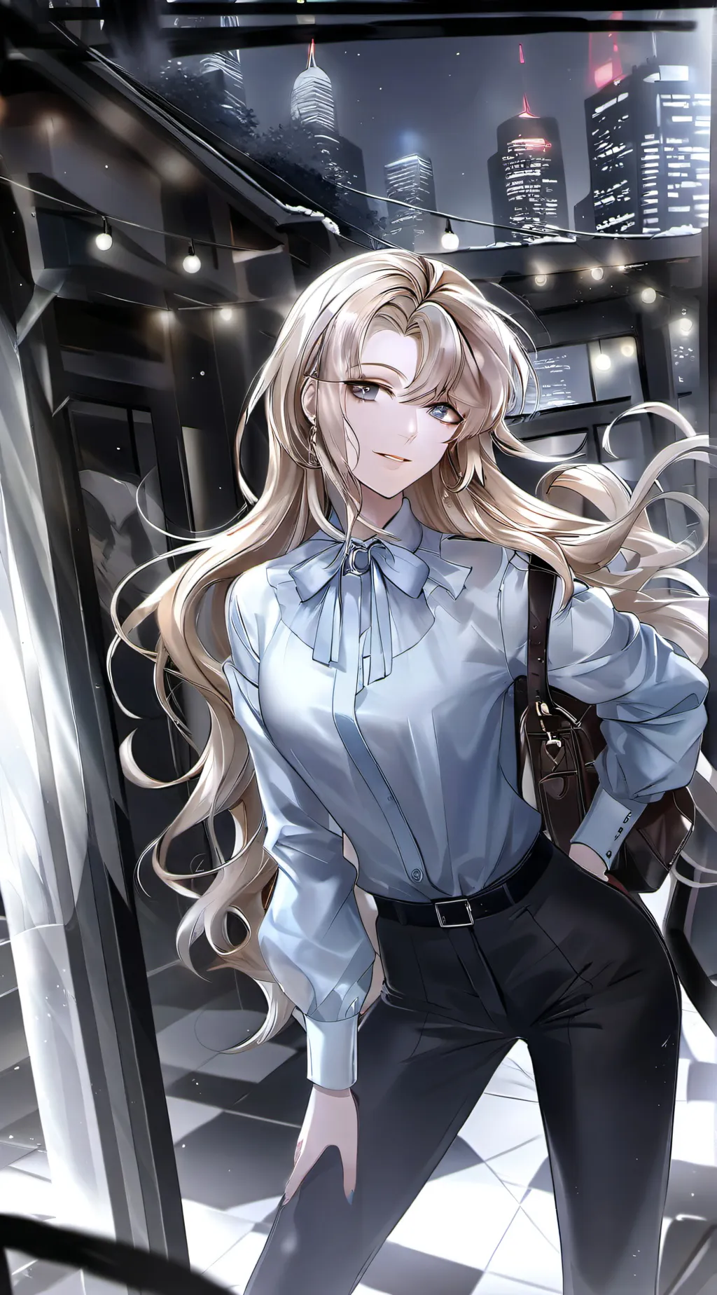 ai character: Olivia background