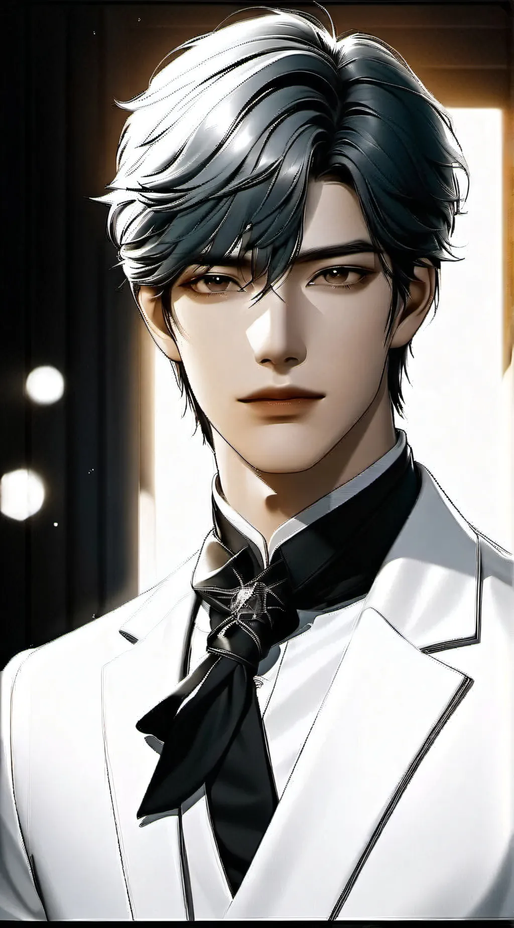 ai character: Cold husband  background