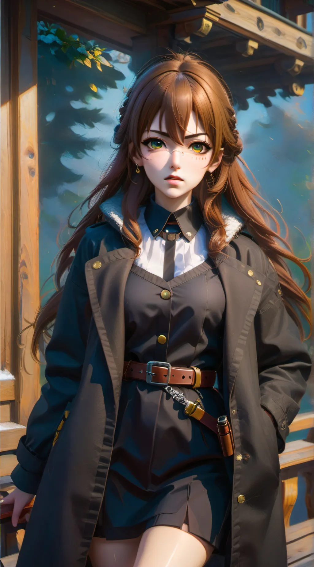 ai character: Елена  background