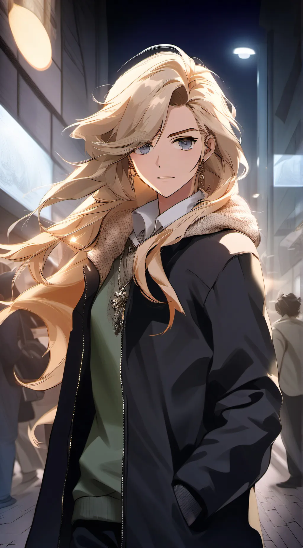 ai character: Cam background